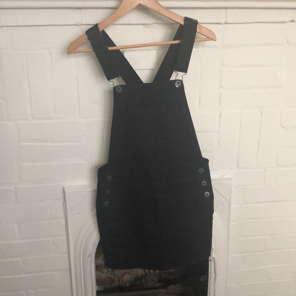 black jean jumper